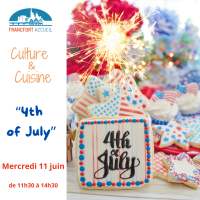 Atelier culture et cuisine - Mercredi 11 juin de 11h30 à 14h30 Atelier culture et cuisine