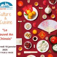 Atelier culture et cuisine - Vendredi 10 janvier de 11h30 à 14h30 Atelier culture et cuisine