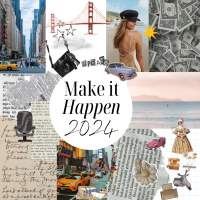 Réalisons nos rêves grâce au vision board 2024 !