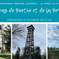 Randonnée urbaine "Sur les pas de Goethe et de la grüne Sosse"