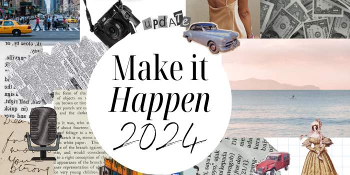 Réalisons nos rêves grâce au vision board 2024 !